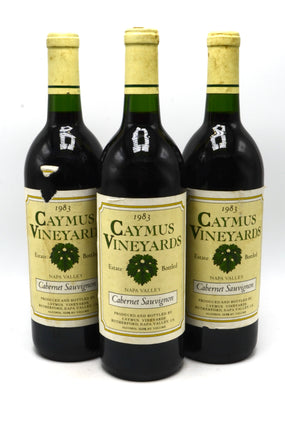 1983 Caymus Cabernet Sauvignon, Rutherford, Napa Valley