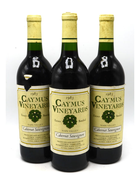 1983 Caymus Cabernet Sauvignon, Rutherford, Napa Valley