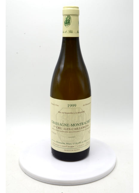 1999 Domaine Marc Colin et Fils Chassagne-Montrachet, Les Caillerets, Premier Cru