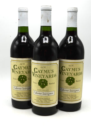 1976 Caymus Cabernet Sauvignon, Rutherford, Napa Valley