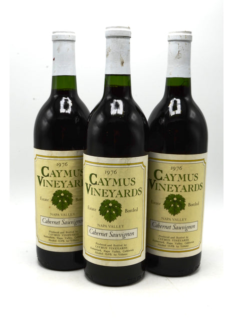 1976 Caymus Cabernet Sauvignon, Rutherford, Napa Valley