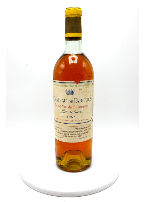 1967 Chateau de Fargues, Sauternes