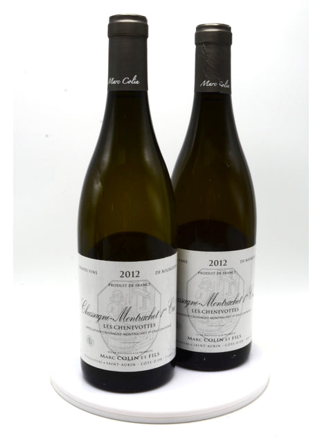 2012 Domaine Marc Colin et Fils Chassagne-Montrachet, Les Chenevottes, Premier Cru