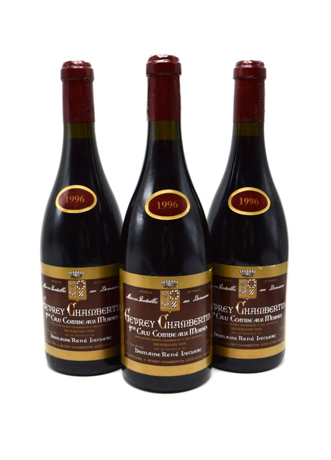 1996 Domaine Rene LeClerc Gevrey-Chambertin, Combe Aux Moines, Premier Cru