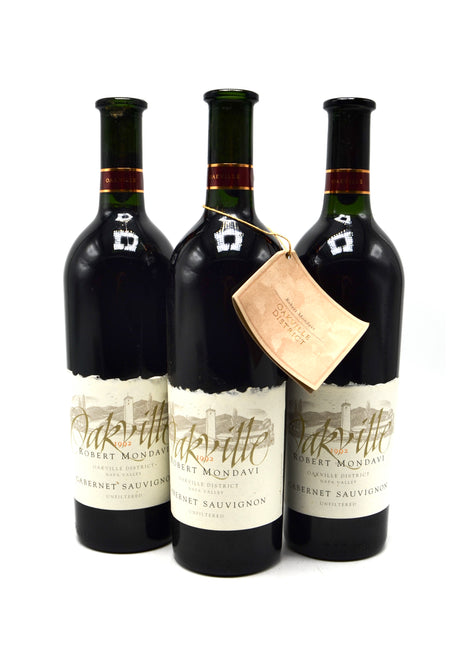 1992 Robert Mondavi Cabernet Sauvignon Unfiltered, Oakville District, Napa Valley