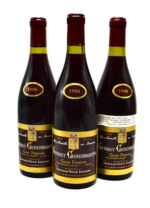 1990 Domaine Rene LeClerc Gevrey-Chambertin, Clos Prieur, Premier Cru