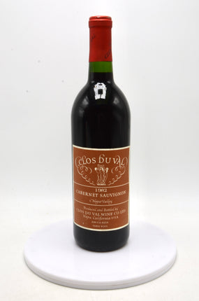 1982 Clos du Val Estate Cabernet Sauvignon, Napa Valley