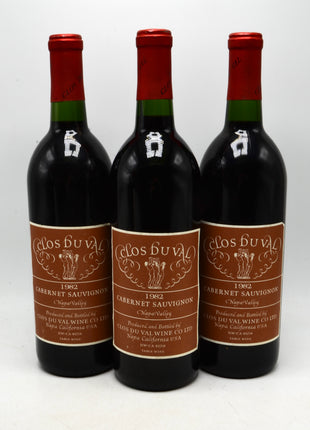1982 Clos du Val Estate Cabernet Sauvignon, Napa Valley