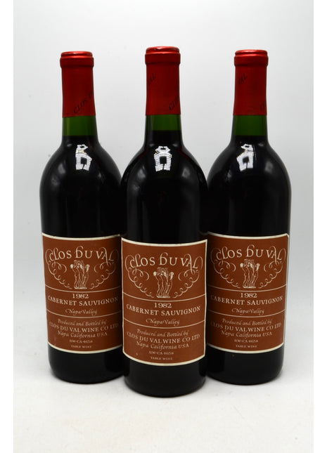 1982 Clos du Val Estate Cabernet Sauvignon, Napa Valley
