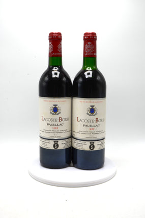 1989 Château Lacoste-Borie, Pauillac