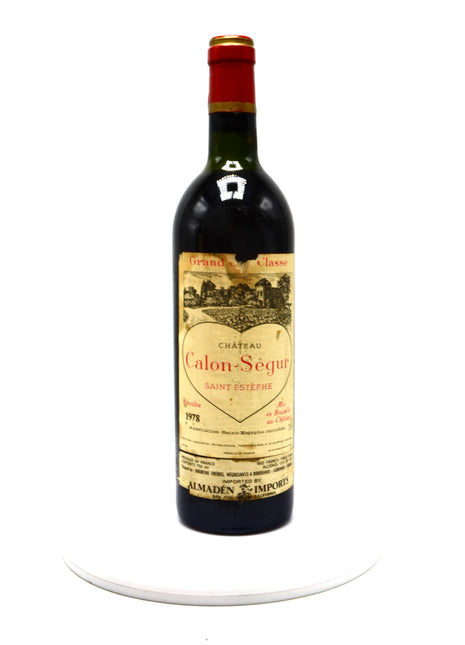1978 Chateau Calon Segur, St. Estephe