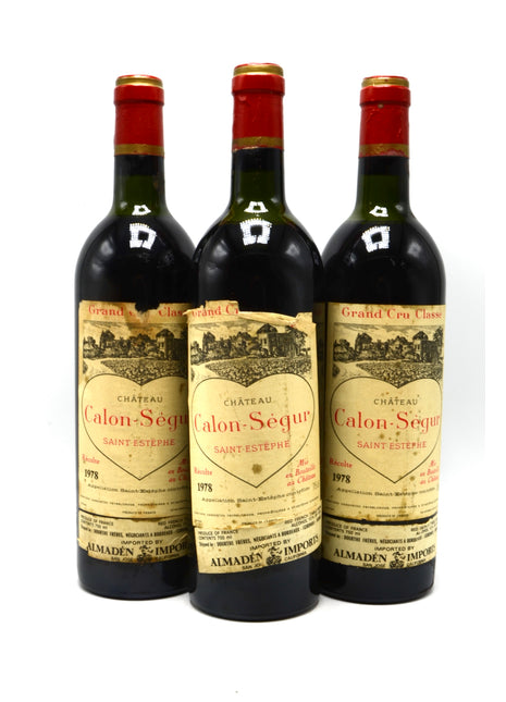 1978 Chateau Calon Segur, St. Estephe
