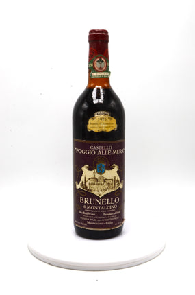 1975 Castello Poggio alle Mura, Brunello di Montalcino Riserva