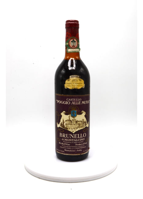 1975 Castello Poggio alle Mura, Brunello di Montalcino Riserva