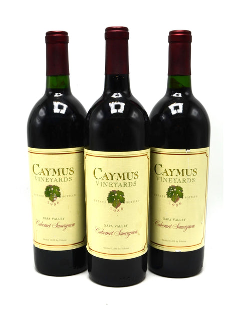 1986 Caymus Cabernet Sauvignon, Rutherford, Napa Valley