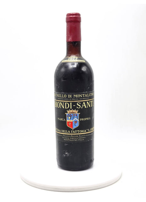 1977 Biondi Santi Brunello di Montalcino