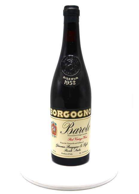 1952 Giacomo Borgogno & Figli Barolo Riserva