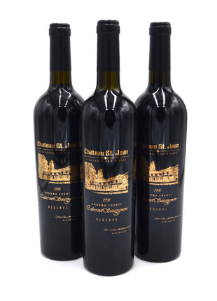 1991 Chateau St. Jean Reserve Cabernet Sauvignon, Sonoma County