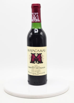 1970 Mayacamas Cabernet Sauvignon, Napa Mountain (half-bottle)
