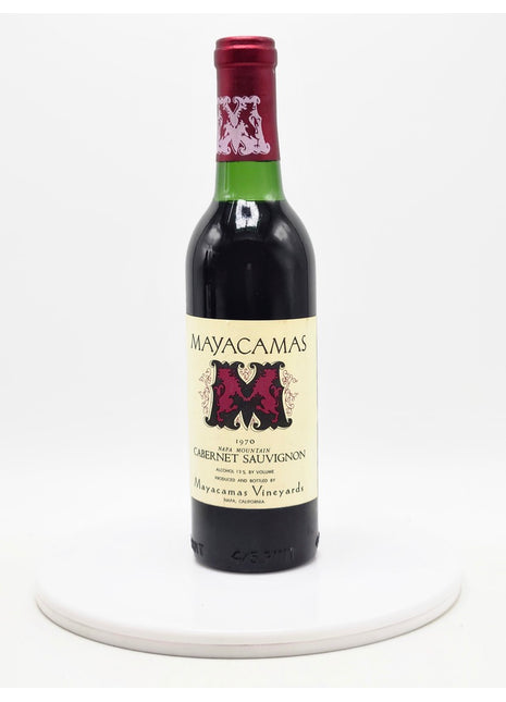 1970 Mayacamas Cabernet Sauvignon, Napa Mountain (half-bottle)