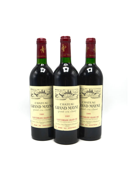 1989 Château Grand Mayne, St. Emilion