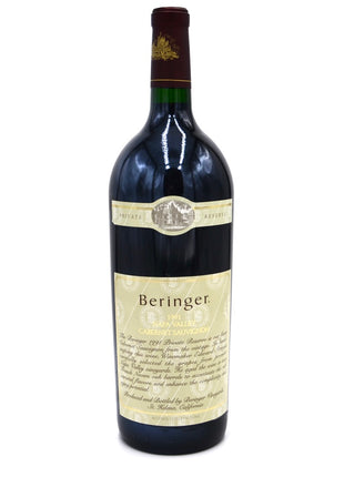 1991 Beringer Vineyards Private Reserve Cabernet Sauvignon, Napa Valley (magnum)