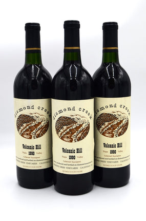 1990 Diamond Creek Cabernet Sauvignon, Volcanic Hill, Napa Valley