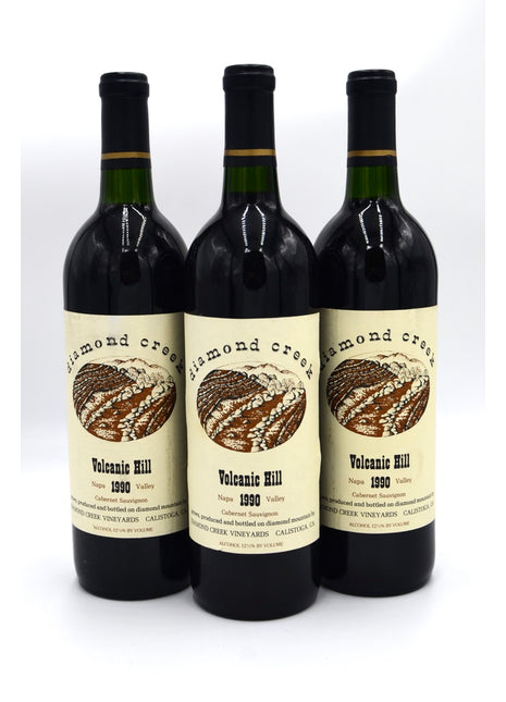 1990 Diamond Creek Cabernet Sauvignon, Volcanic Hill, Napa Valley