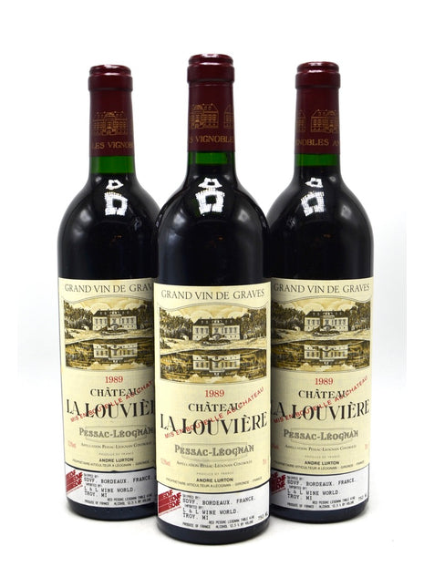 1989 Château La Louvière Rouge, Pessac-Leognan