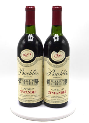 1980 Buehler Vineyards Zinfandel, Napa Valley