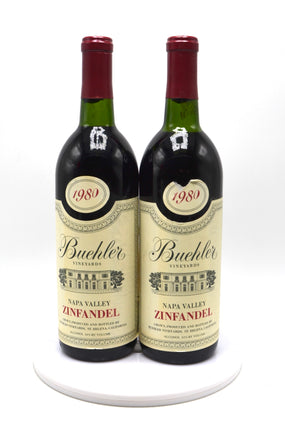 1980 Buehler Vineyards Zinfandel, Napa Valley