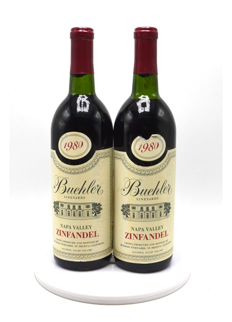 1980 Buehler Vineyards Zinfandel, Napa Valley