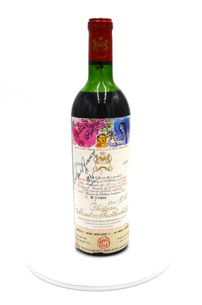 1970 Château Mouton Rothschild, Pauillac [Signed by Baron P. Rothschild]