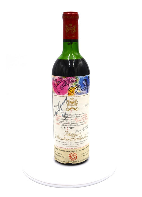 1970 Château Mouton Rothschild, Pauillac [Signed by Baron P. Rothschild]