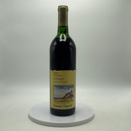 1978 Edmeades Zinfandel, Mendocino County